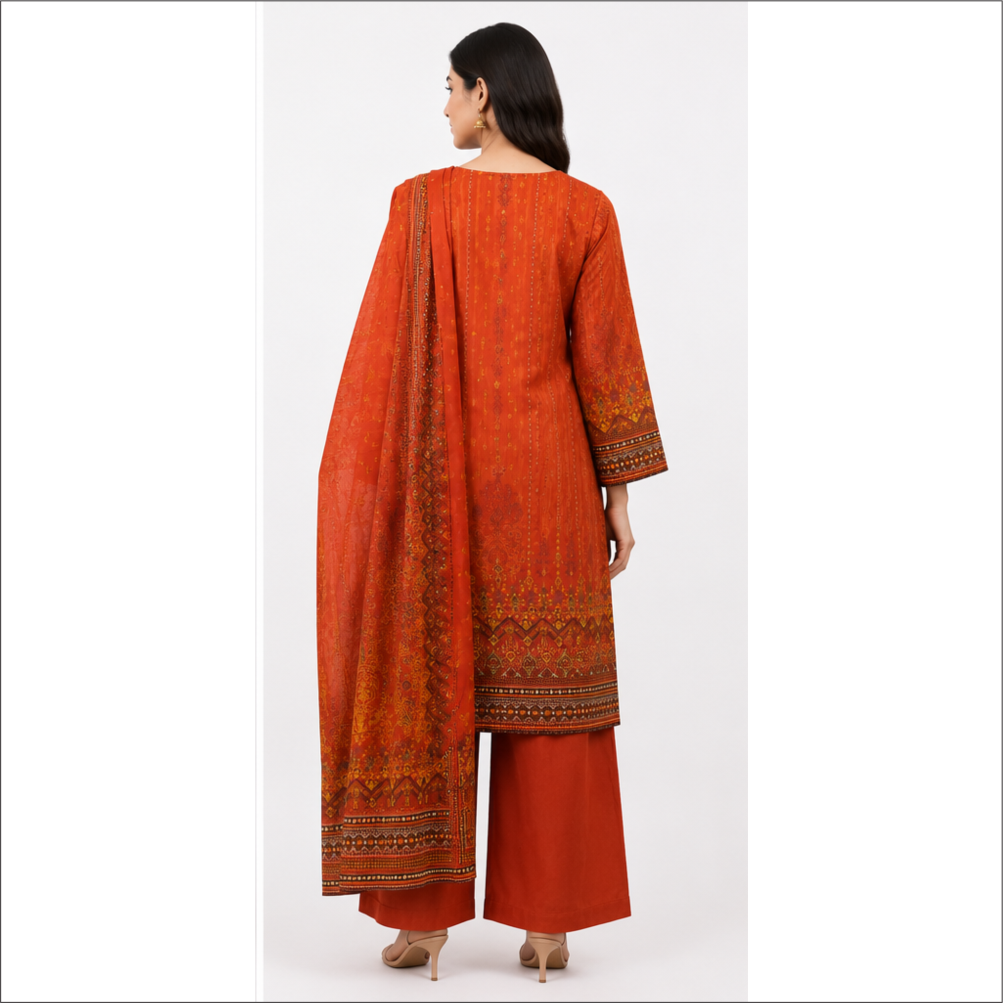 Amber Heritage Premium Lawn 3 Piece