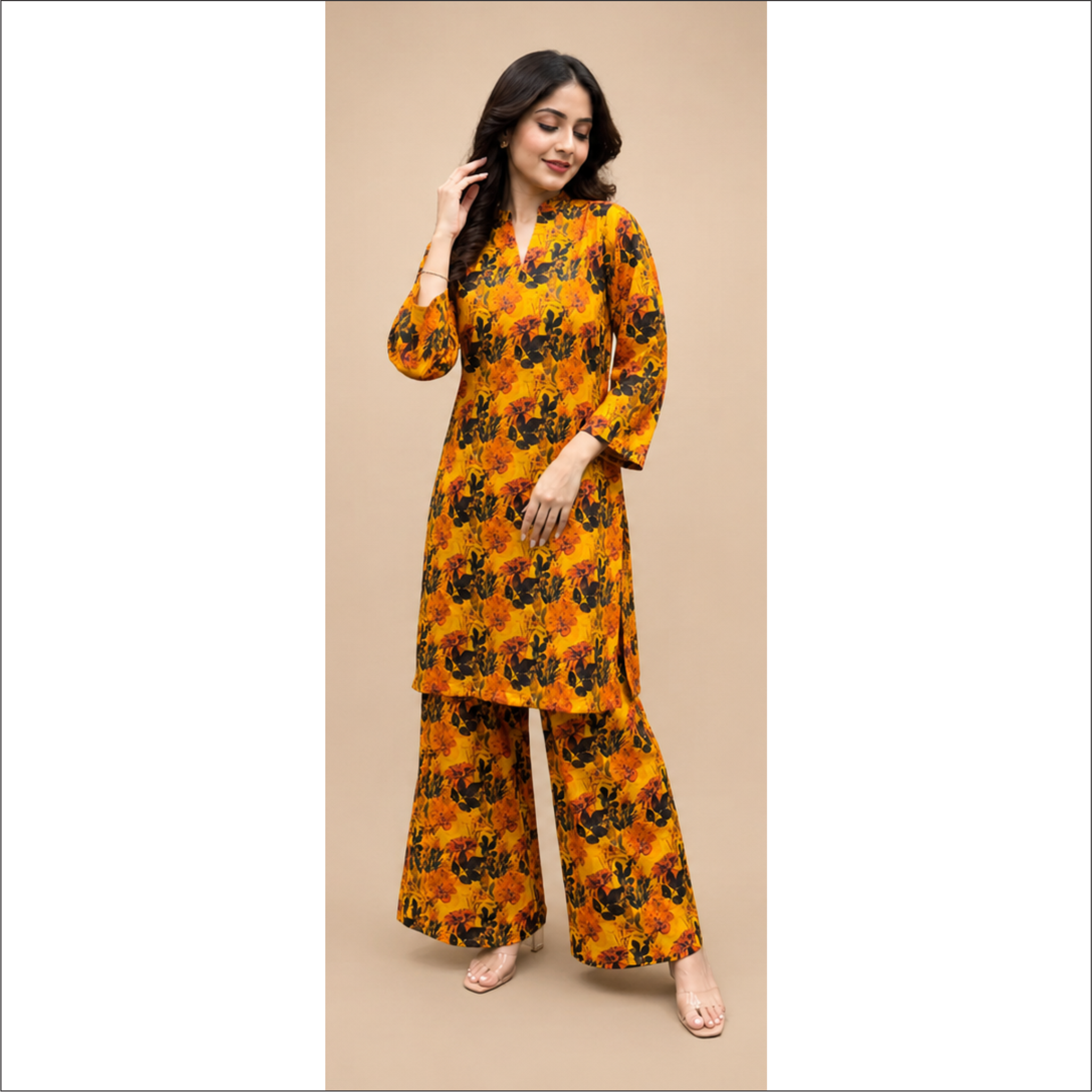 LAWMAN 2 Piece Floral Prints – Premium Lawn