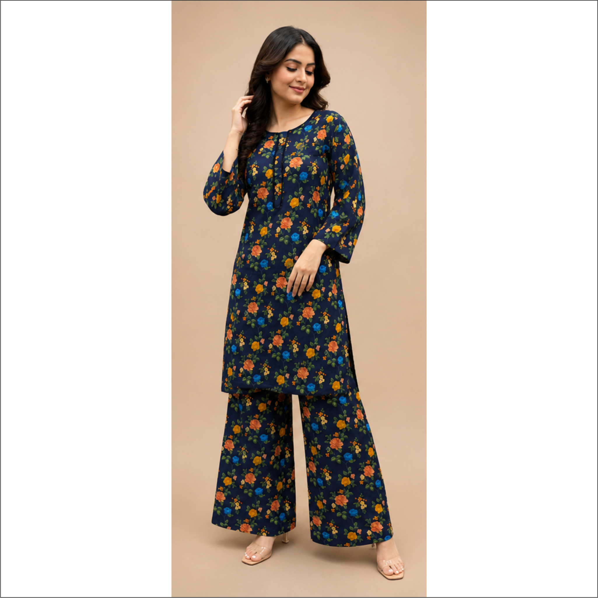 LAWMAN 2 Piece Floral Prints – Premium Lawn