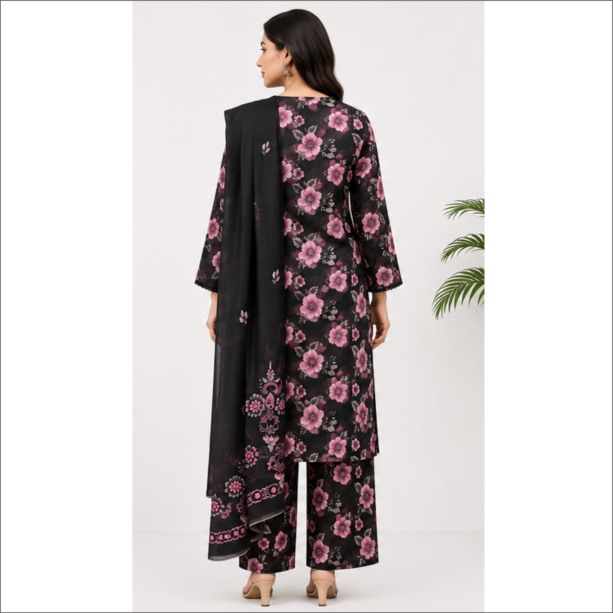Rosette Noir Premium Lawn 3 Piece