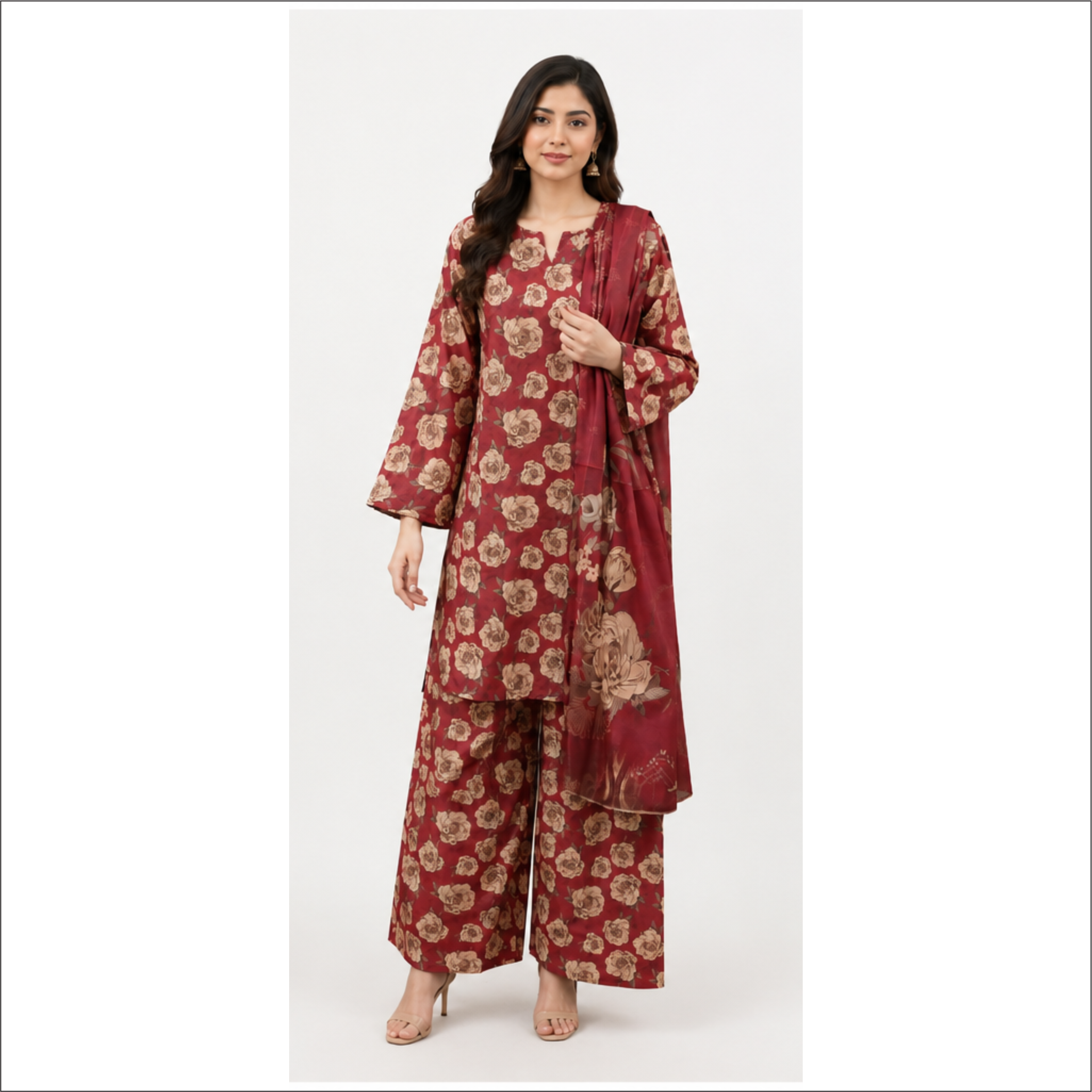 Ruby Rose Premium Lawn 3 Piece