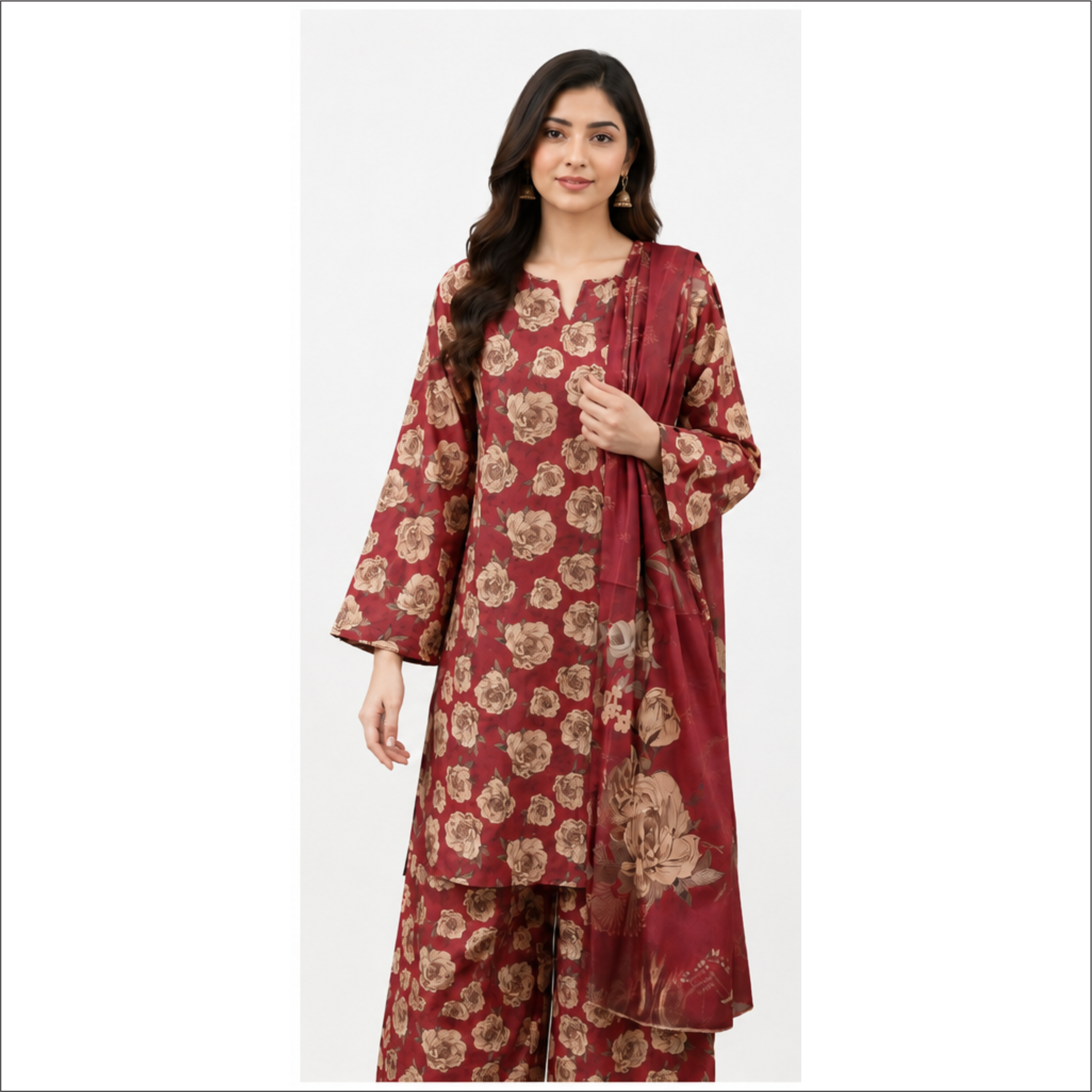 Ruby Rose Premium Lawn 3 Piece
